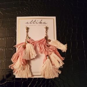 Ettika tassel earrings